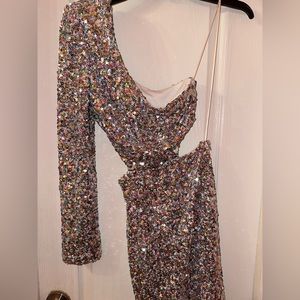 Fashion nova sequins dress
